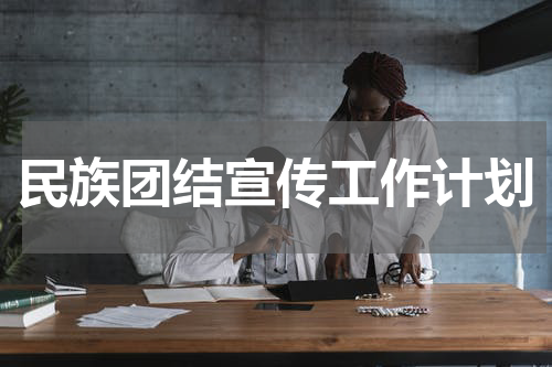 民族团结宣传工作计划