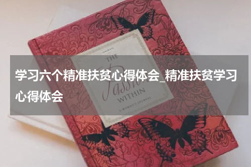 学习六个精准扶贫心得体会_精准扶贫学习心得体会