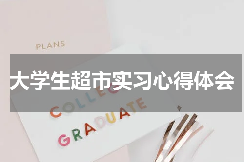大学生超市实习心得体会