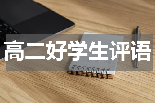 高二好学生评语