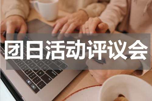 团日活动评议会