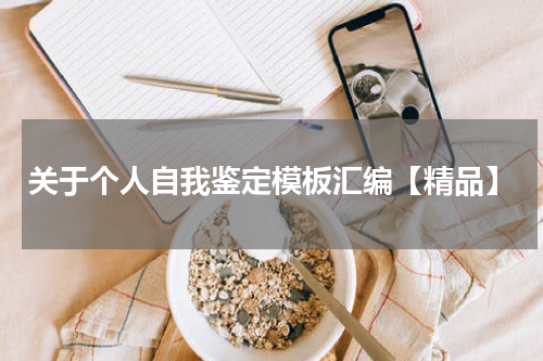 关于个人自我鉴定模板汇编【精品】