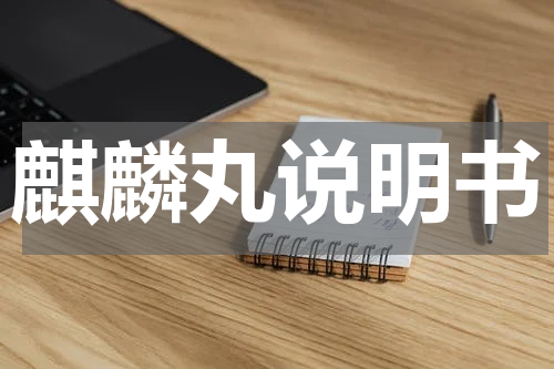 麒麟丸说明书