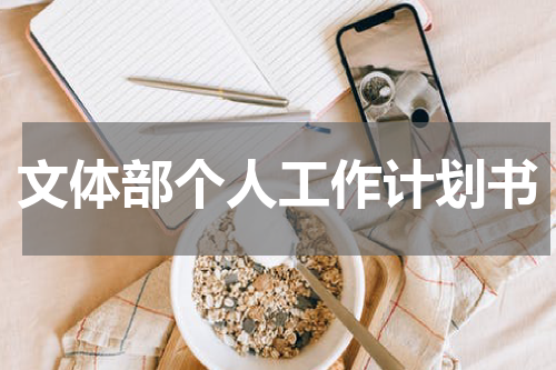 文体部个人工作计划书