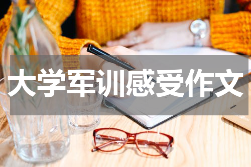 大学军训感受作文