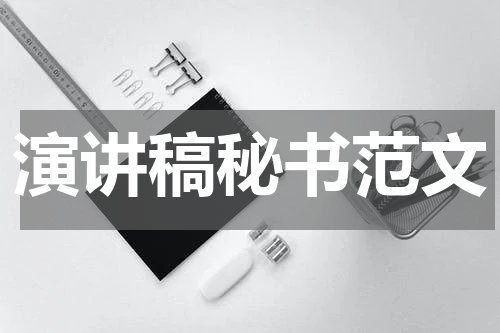 演讲稿秘书范文