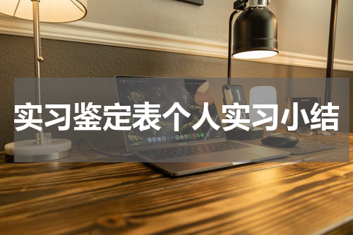 实习鉴定表个人实习小结