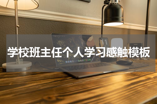 学校班主任个人学习感触模板