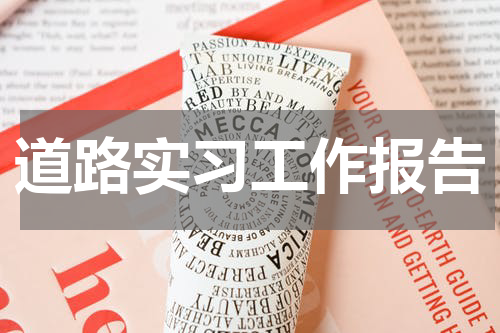 道路实习工作报告