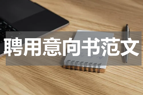 聘用意向书范文