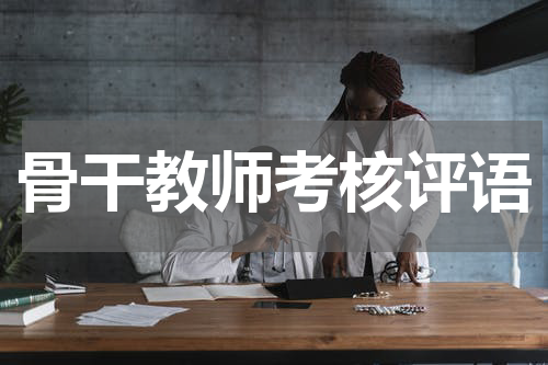 骨干教师考核评语