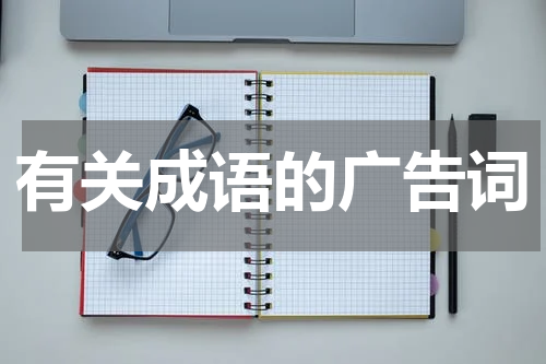 有关成语的广告词