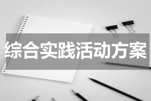 综合实践活动方案