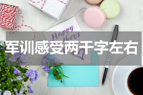 军训感受两千字左右
