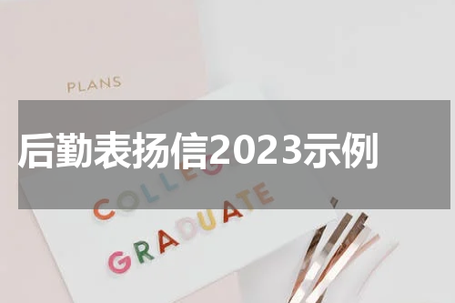 后勤表扬信2023示例