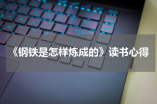 《钢铁是怎样炼成的》读书心得
