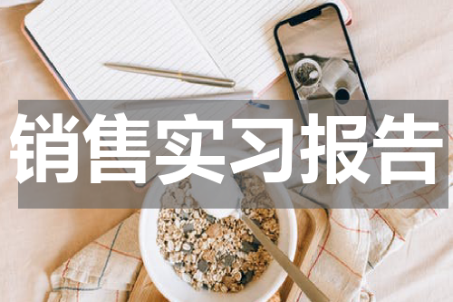 销售实习报告