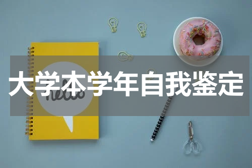 大学本学年自我鉴定