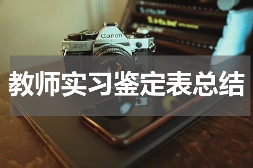 教师实习鉴定表总结
