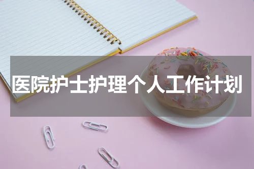 医院护士护理个人工作计划