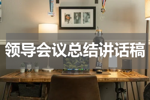 领导会议总结讲话稿