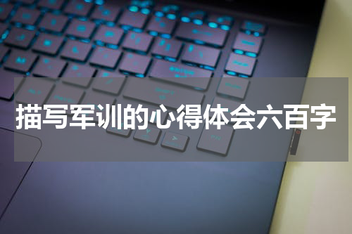 描写军训的心得体会六百字