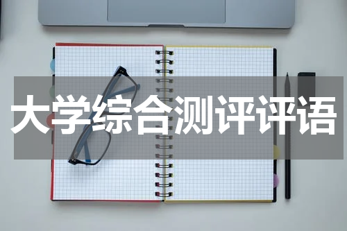 大学综合测评评语