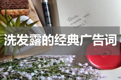 洗发露的经典广告词