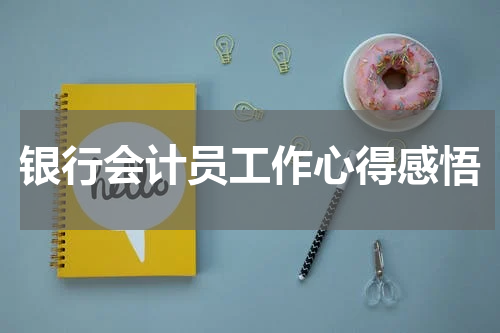 银行会计员工作心得感悟