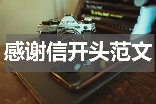 感谢信开头范文