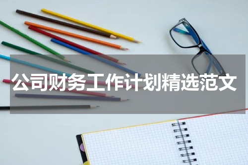 公司财务工作计划精选范文