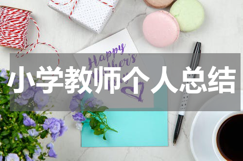 小学教师个人总结