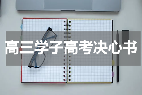 高三学子高考决心书