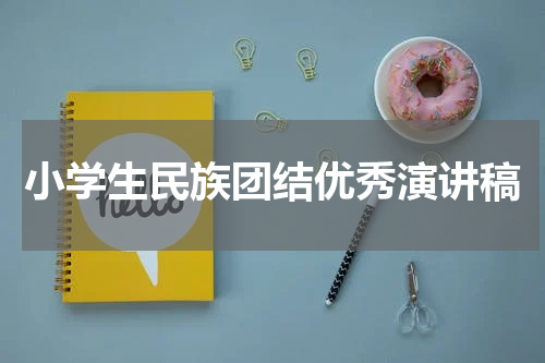 小学生民族团结优秀演讲稿