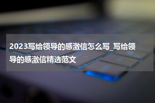 2023写给领导的感激信怎么写_写给领导的感激信精选范文