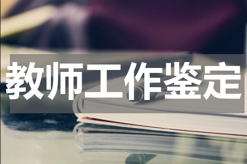 教师工作鉴定