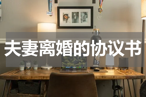 夫妻离婚的协议书