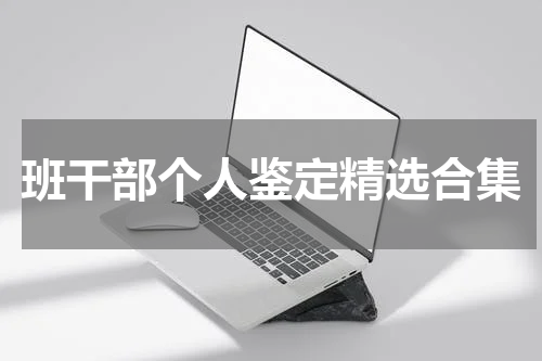 班干部个人鉴定精选合集