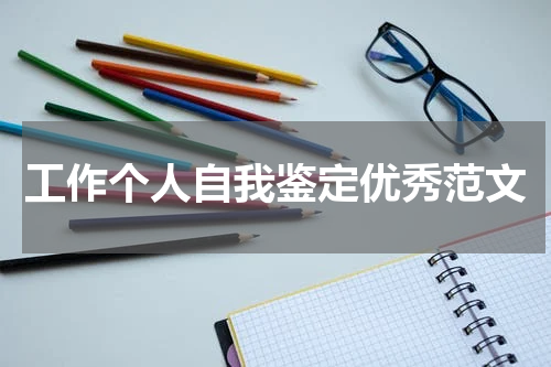 工作个人自我鉴定优秀范文