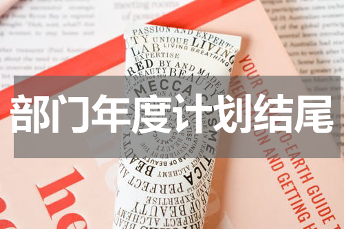 部门年度计划结尾