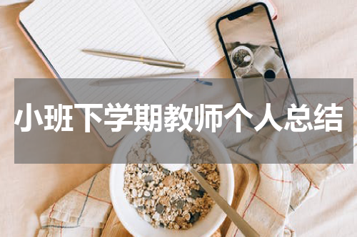 小班下学期教师个人总结