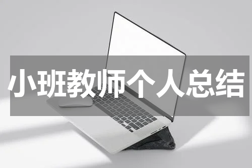 小班教师个人总结