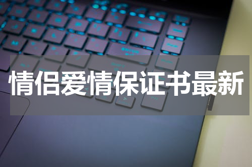 情侣爱情保证书最新