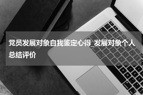 党员发展对象自我鉴定心得_发展对象个人总结评价