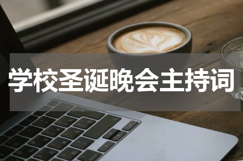 学校圣诞晚会主持词