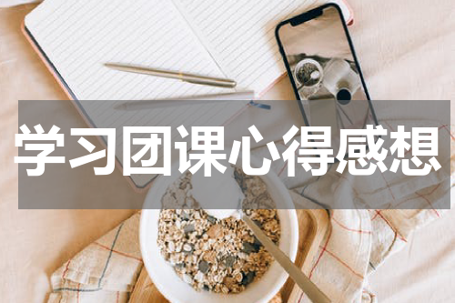 学习团课心得感想