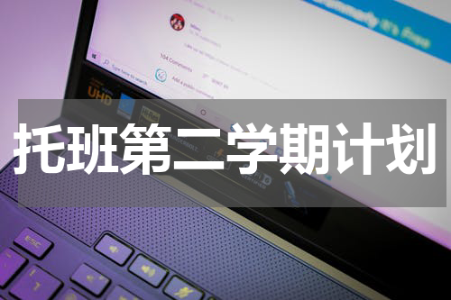 托班第二学期计划