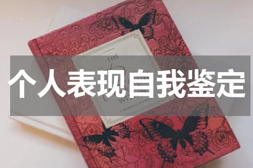 个人表现自我鉴定