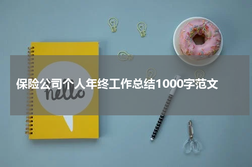保险公司个人年终工作总结1000字范文