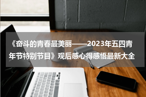 《奋斗的青春最美丽——2023年五四青年节特别节目》观后感心得感悟最新大全